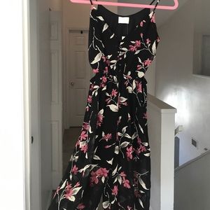 Floral long romper